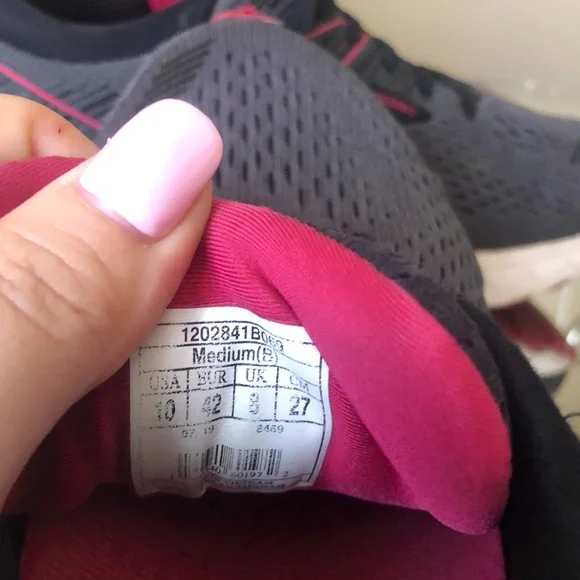 Brooks Women's Adrenaline GTS 19 Running Shoe, Black/Ebony/Pink - Picture 9 of 10